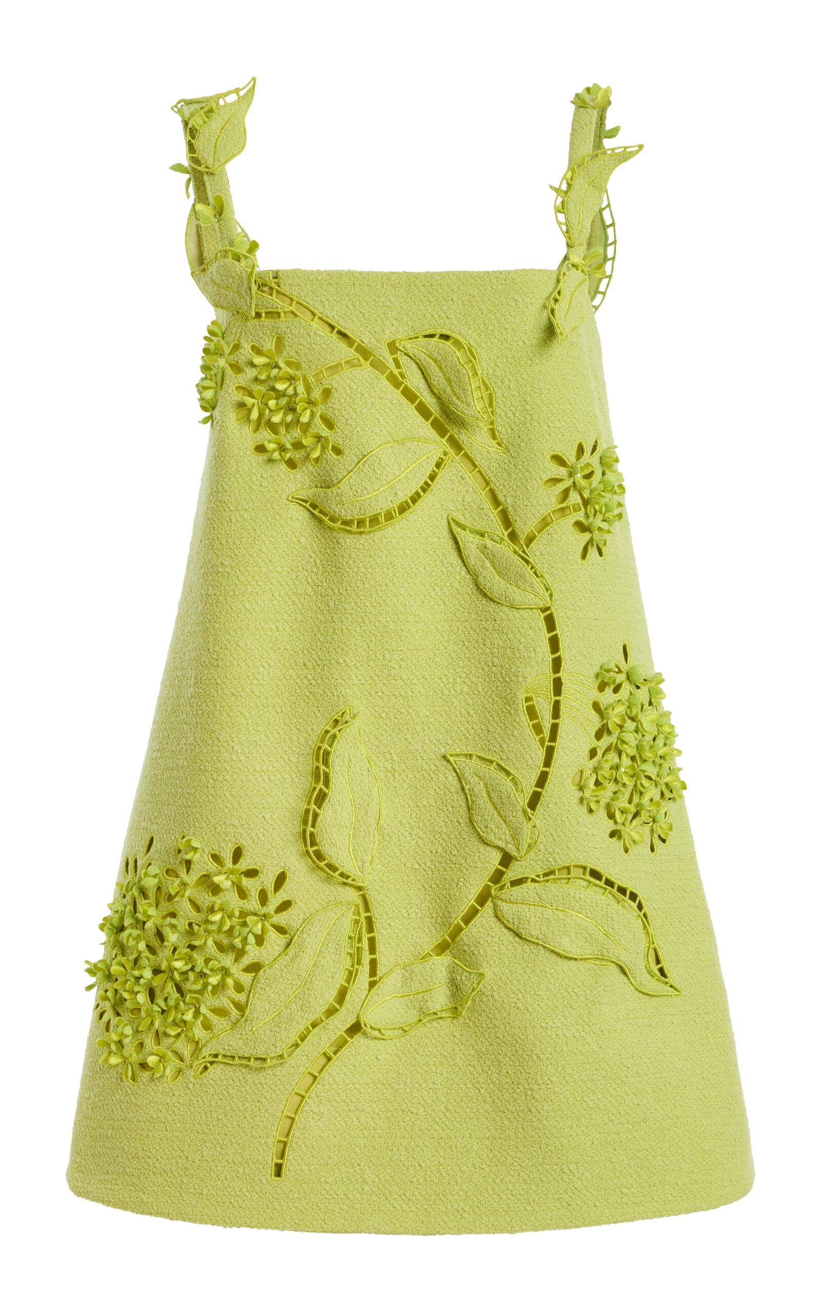 Oscar de la Renta Cutout Tweed Cocktail Mini Dress - Moda Operandi by OSCAR DE LA RENTA