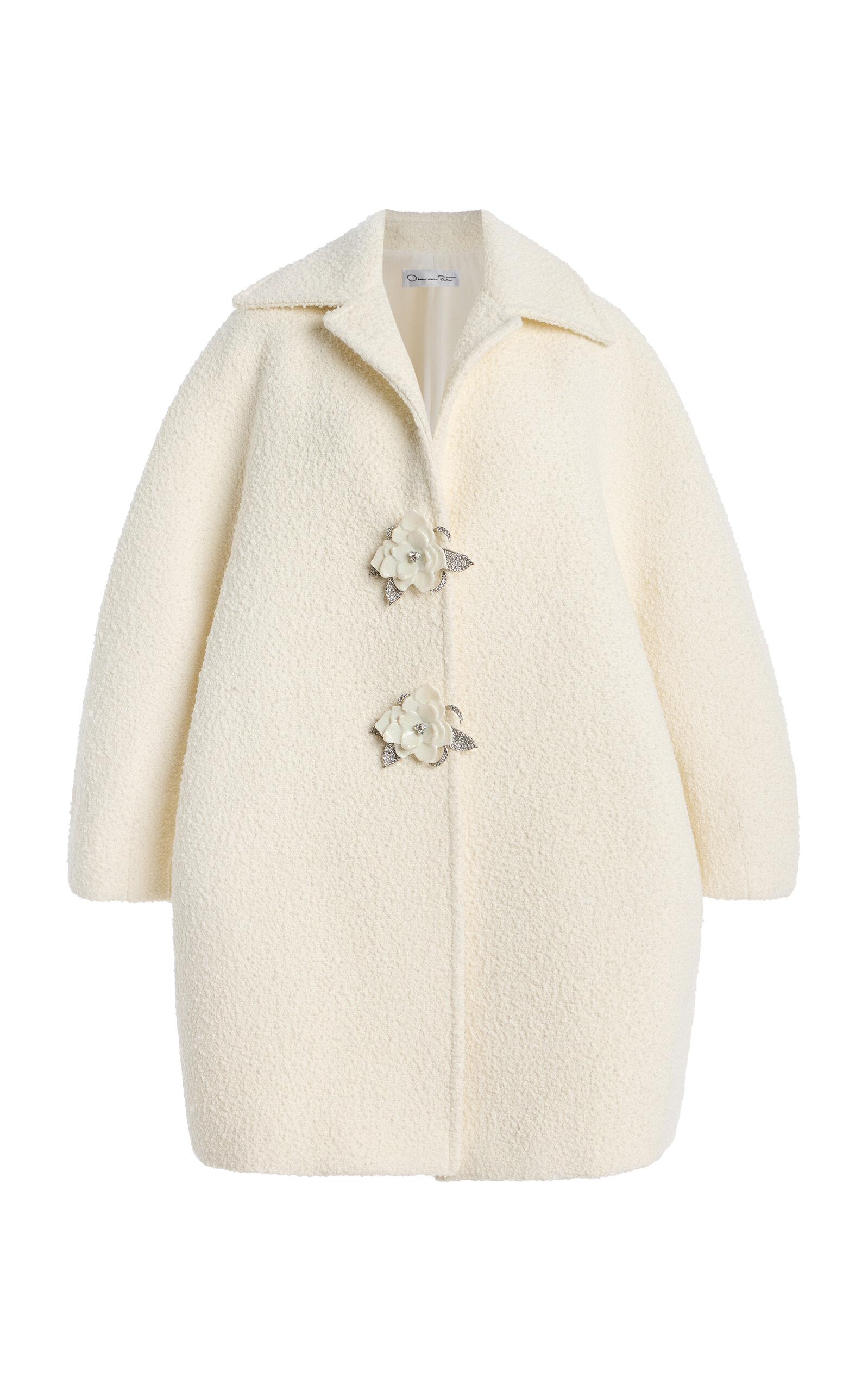 Oscar de la Renta Oversized Bouclé-Tweed Coat -oda Operandi by OSCAR DE LA RENTA