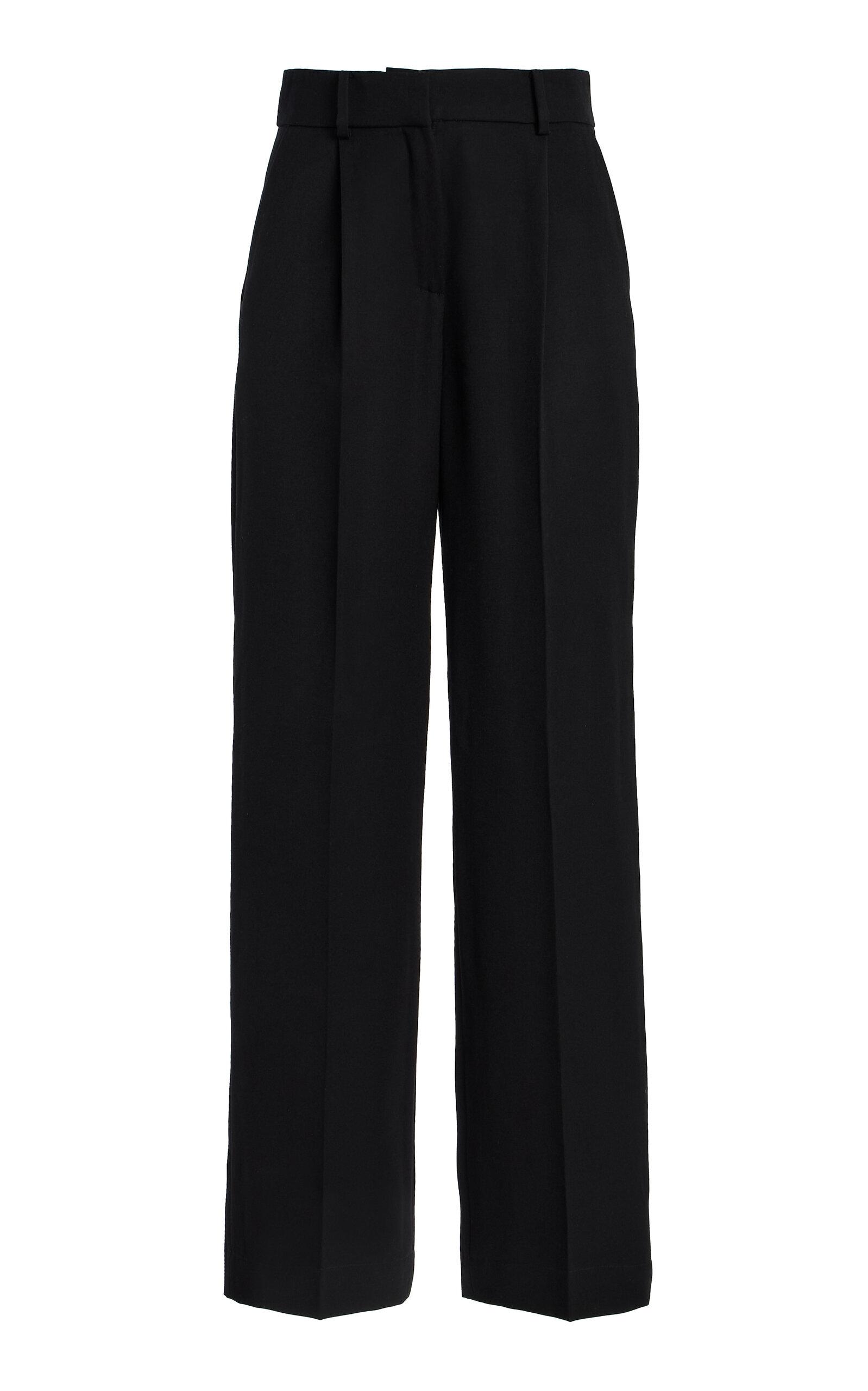Oscar de la Renta Wool-Blend Wide-Leg Pants - Moda Operandi by OSCAR DE LA RENTA