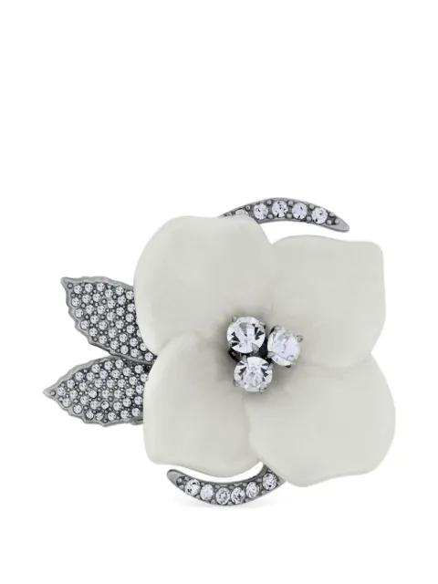 Pearl Blossom flower-shaped hair clip by OSCAR DE LA RENTA Pearl Blossom flower-shaped hair clip by OSCAR DE LA RENTA