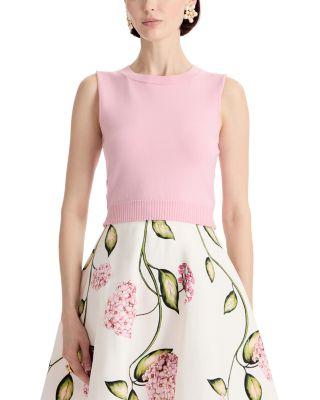 Sleeveless Wool Sweater by OSCAR DE LA RENTA
