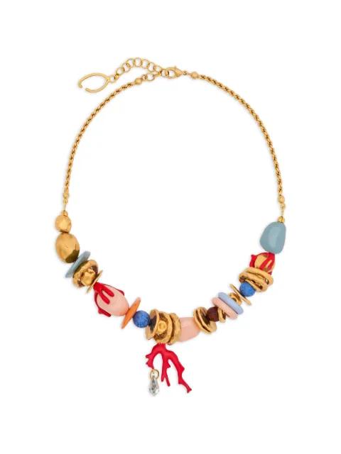beaded necklace by OSCAR DE LA RENTA