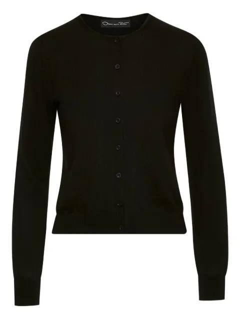 button-front cardigan by OSCAR DE LA RENTA