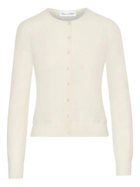 button-front cardigan by OSCAR DE LA RENTA