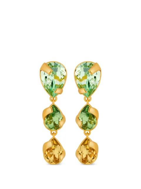 drop earrings by OSCAR DE LA RENTA