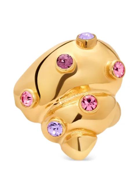 embellished ring by OSCAR DE LA RENTA