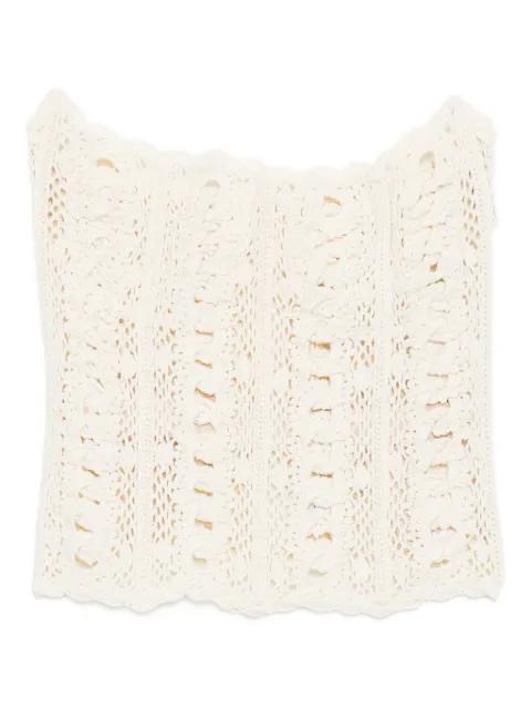 knitted tank top by OSCAR DE LA RENTA
