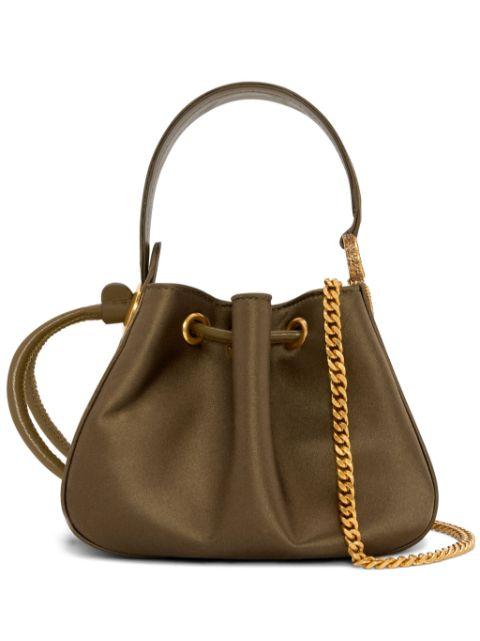 nano Crystal Pavé O Handle bag by OSCAR DE LA RENTA