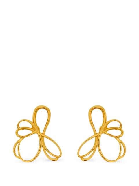 openwork drop earrings by OSCAR DE LA RENTA