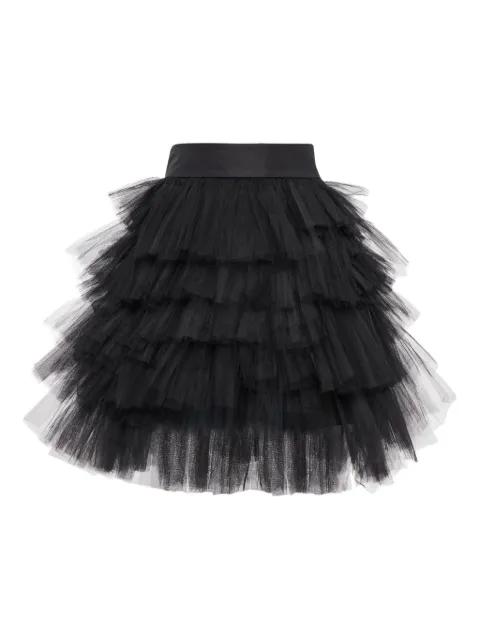 ruffled tiered mini skirt by OSCAR DE LA RENTA