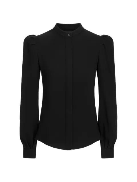 silk georgette blouse by OSCAR DE LA RENTA