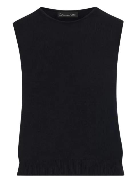 sleeveless top by OSCAR DE LA RENTA