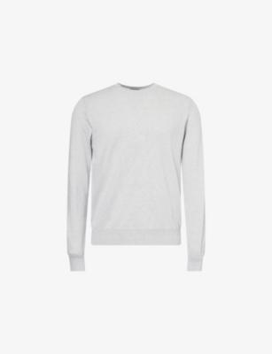 Valter Crewneck Cotton-And-Cashmere Knit Jumper by OSCAR JACOBSON