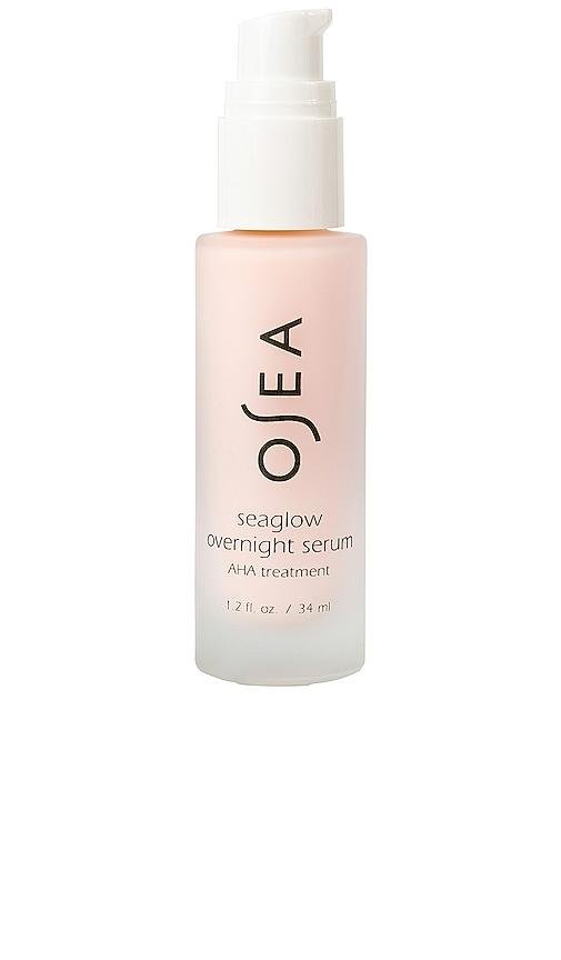 OSEA Seaglow Overnight Serum AHA Treatment in Beauty by OSEA