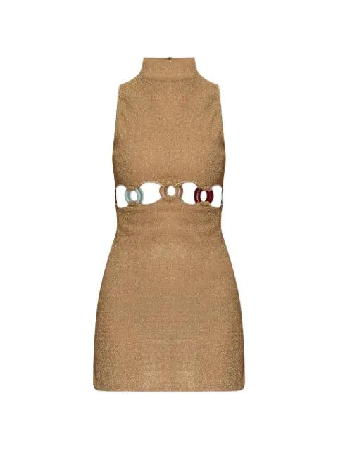 Cutout ring minidress by OSEREE