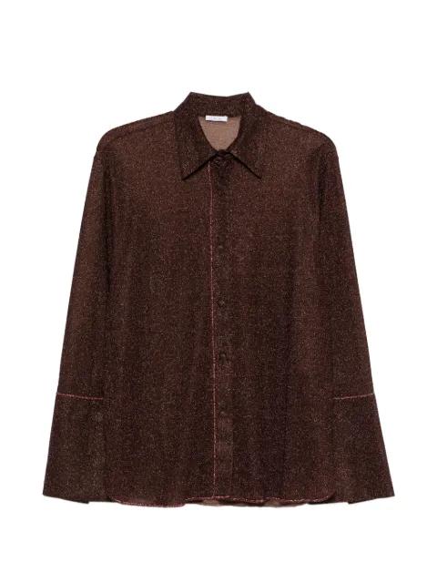 Lumière  button trim shirt by OSEREE