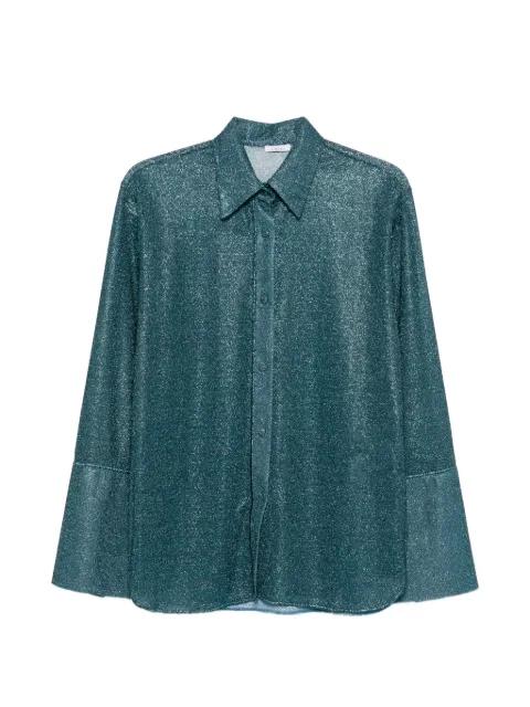 Lumière flared sleeve shirt by OSEREE