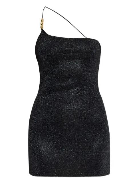 Lumière one-shoulder mini dress by OSEREE