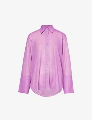 Lumière relaxed-fit woven shirt by OSEREE