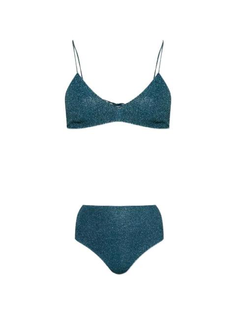 Oseree lurex finish beachwear by OSEREE