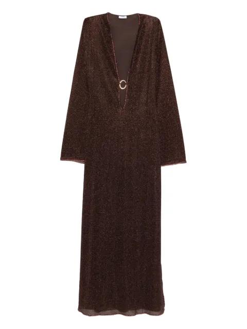 V-neck maxi dress by OSEREE