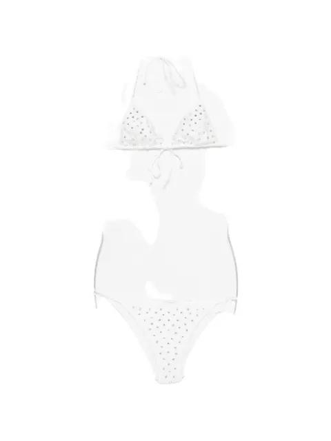 crystal-embellished bikini by OSEREE