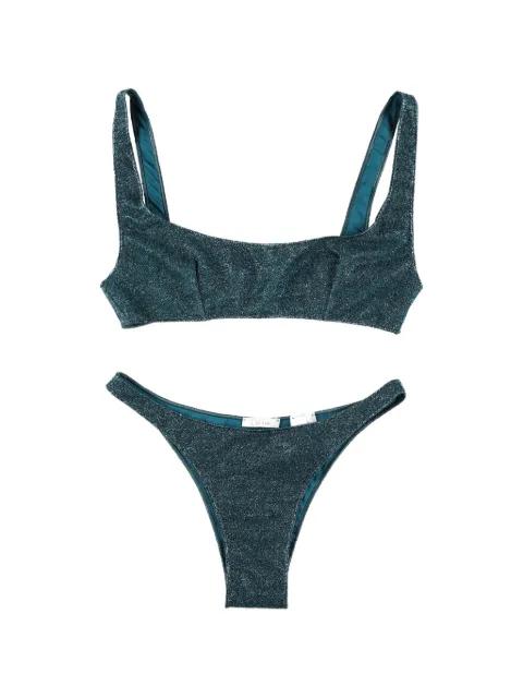 glitter-finish bikini by OSEREE