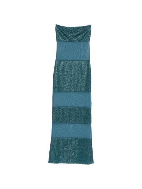 glitter panel dress by OSEREE