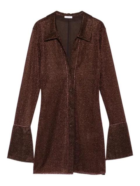 long-sleeve mini dress by OSEREE