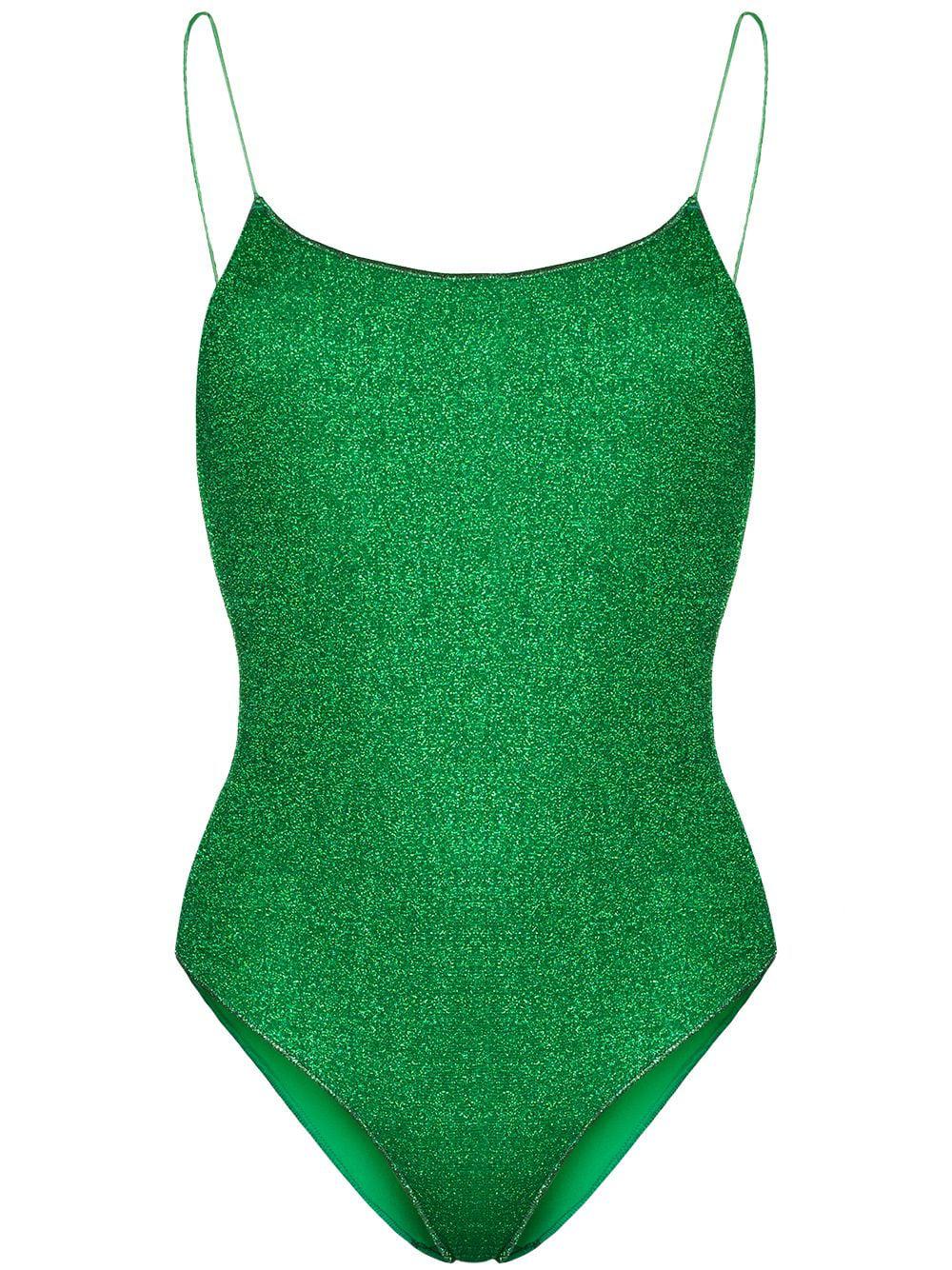 metallic effect swimsuit by OSEREE