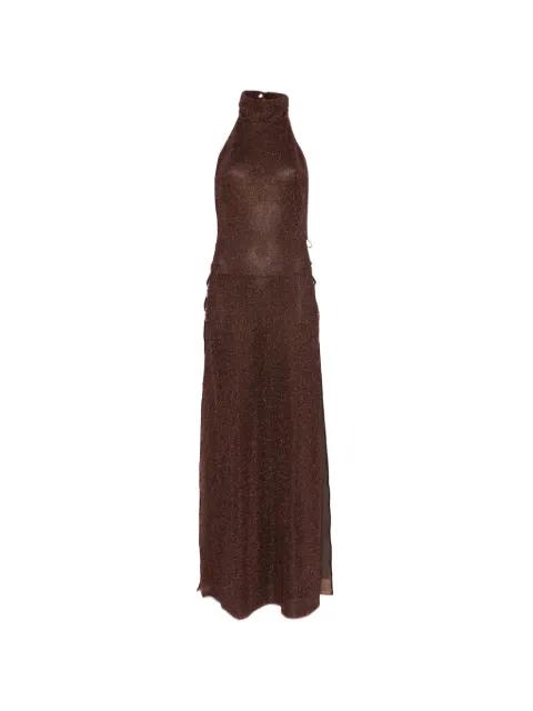 ring turtleneck maxi dress by OSEREE