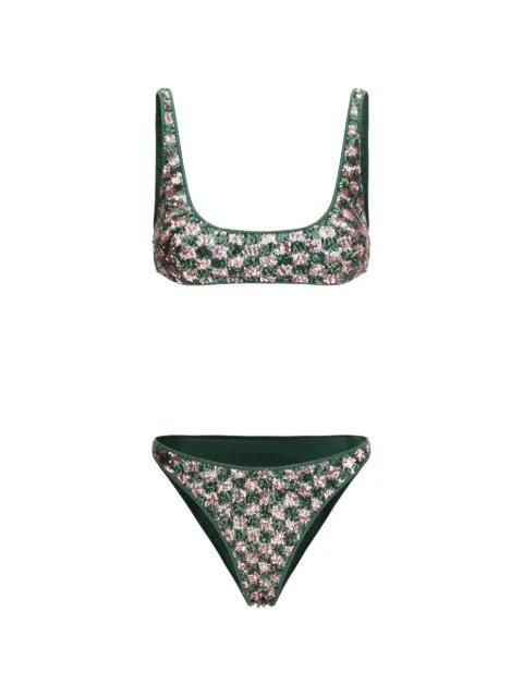 sequined bikini by OSEREE