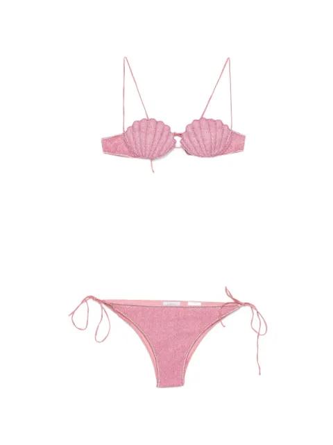 shell-patch bikini by OSEREE