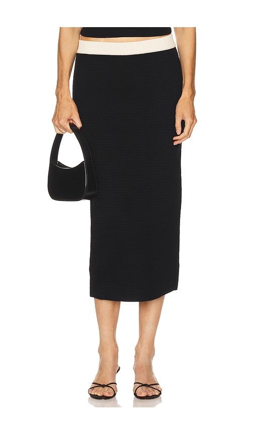 OSIS STUDIO Bryn Skirt in Black by OSIS STUDIO