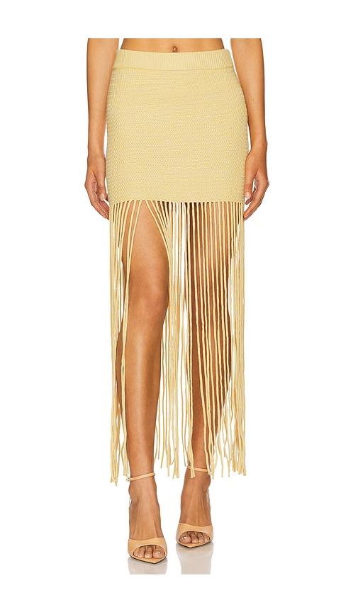 OSIS STUDIO Libby Skirt in Lemon by OSIS STUDIO