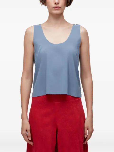 Superlight scoop-neck top by OSKLEN