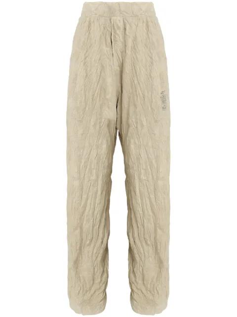 crinkled trousers by OSKLEN