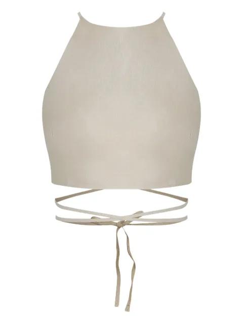 cropped tank top by OSKLEN