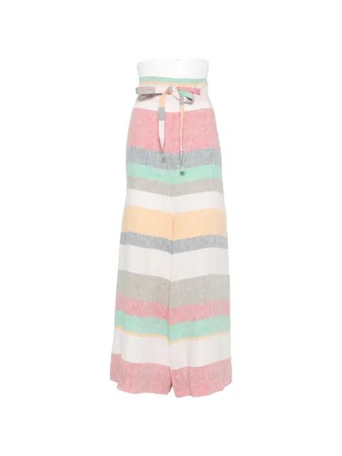 striped-pattern trousers by OSKLEN