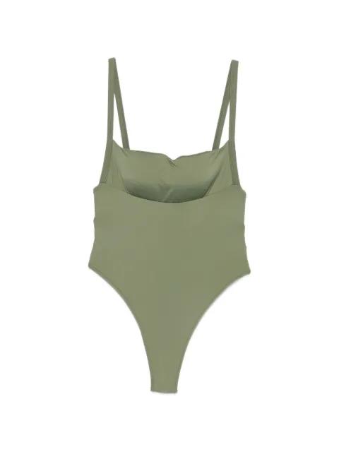sweetheart-neck high-leg swimsuit by OSKLEN
