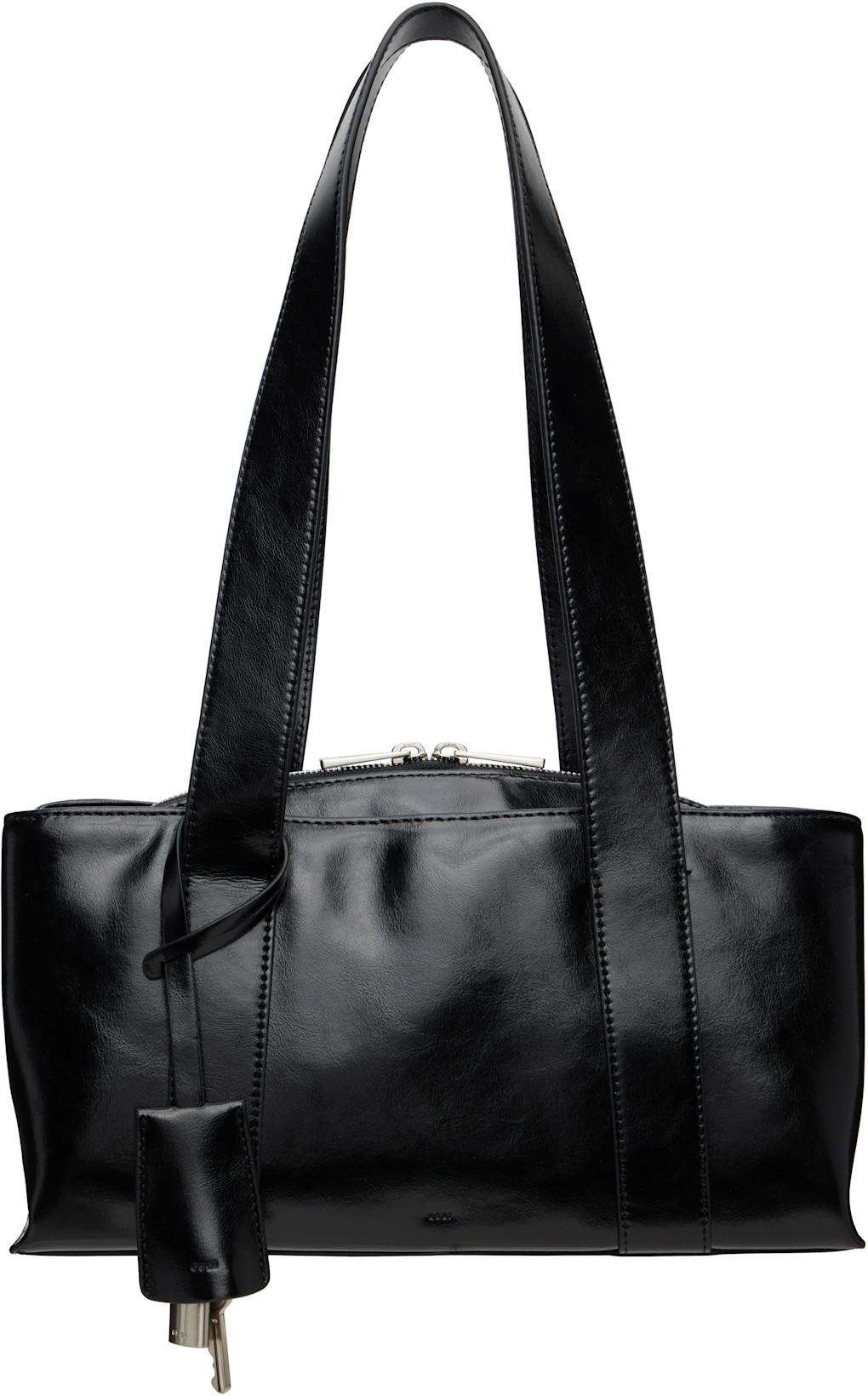 Black Shell Duffel Mini Bag by OSOI