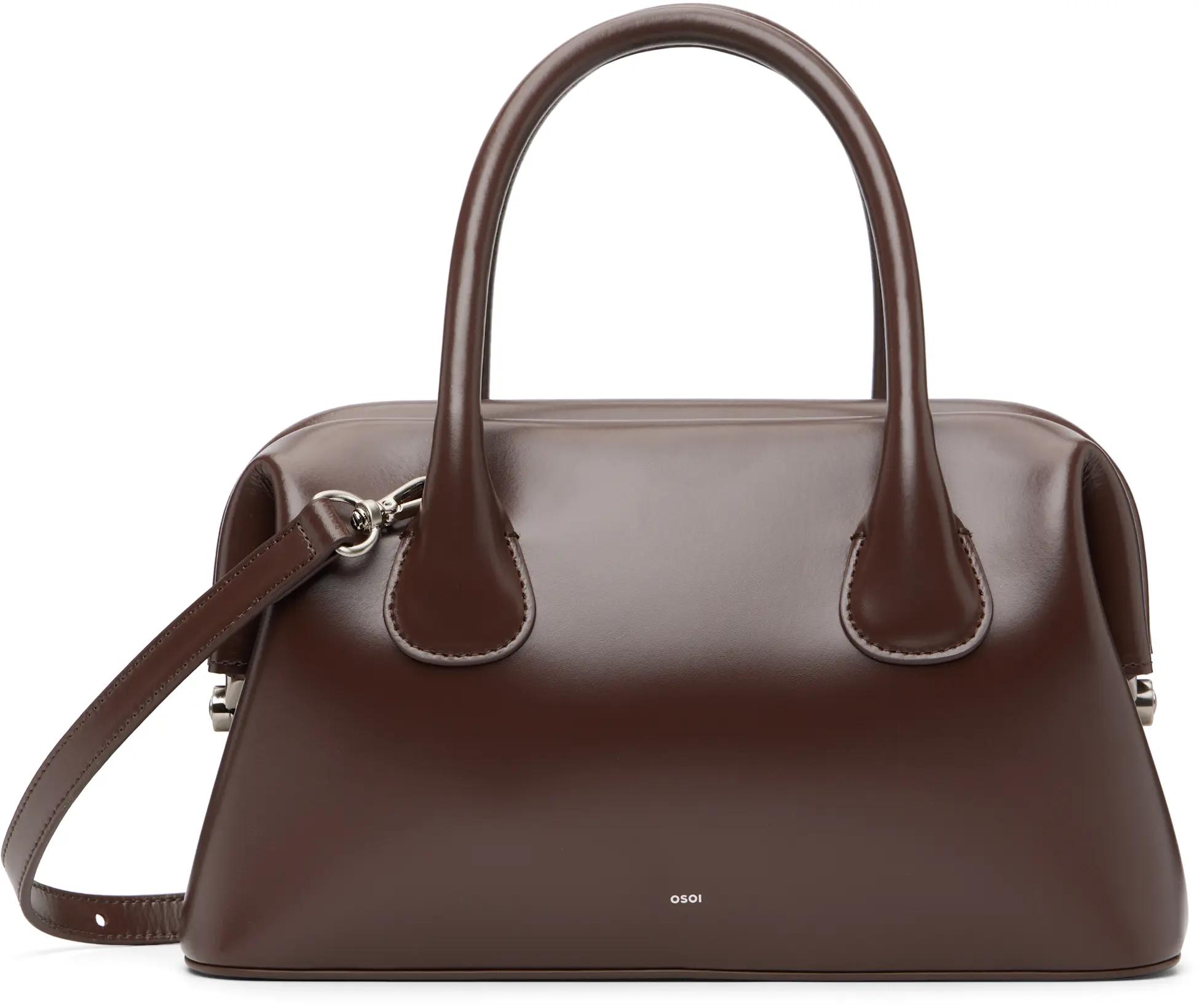 Brown Boat Brot Bag by OSOI