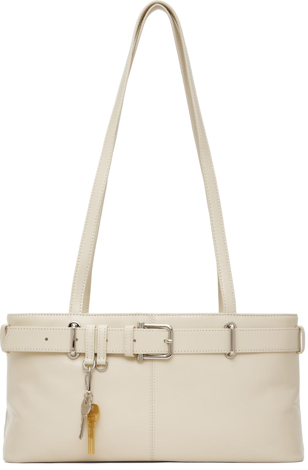 Off-White Shoulder Brocle Bag by OSOI