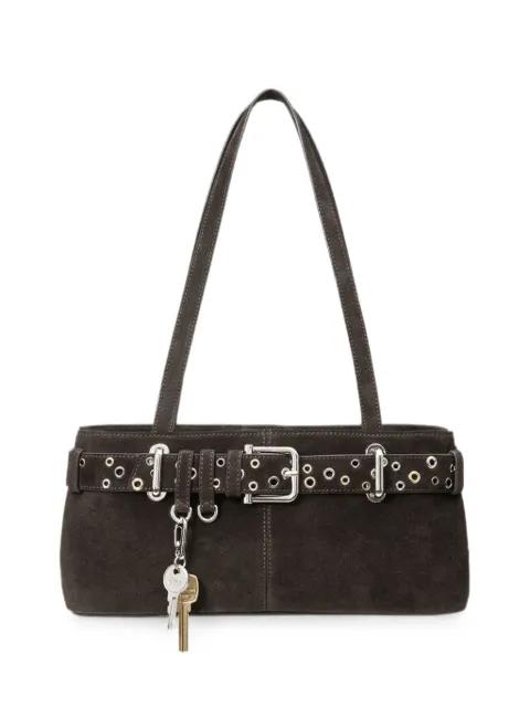 mini Brocle eyelet-embellished buckled shoulder bag by OSOI