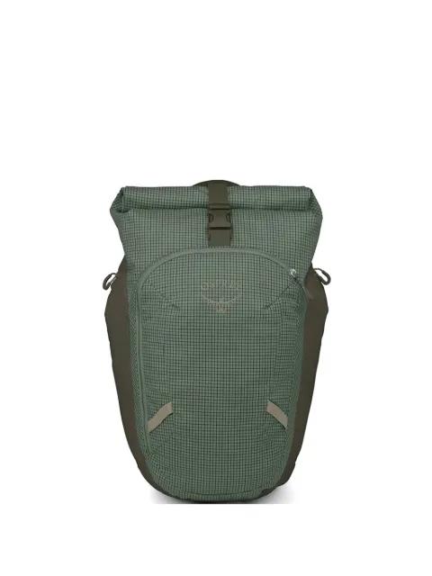 grid-pattern roll-top backpack by OSPREY PACKS