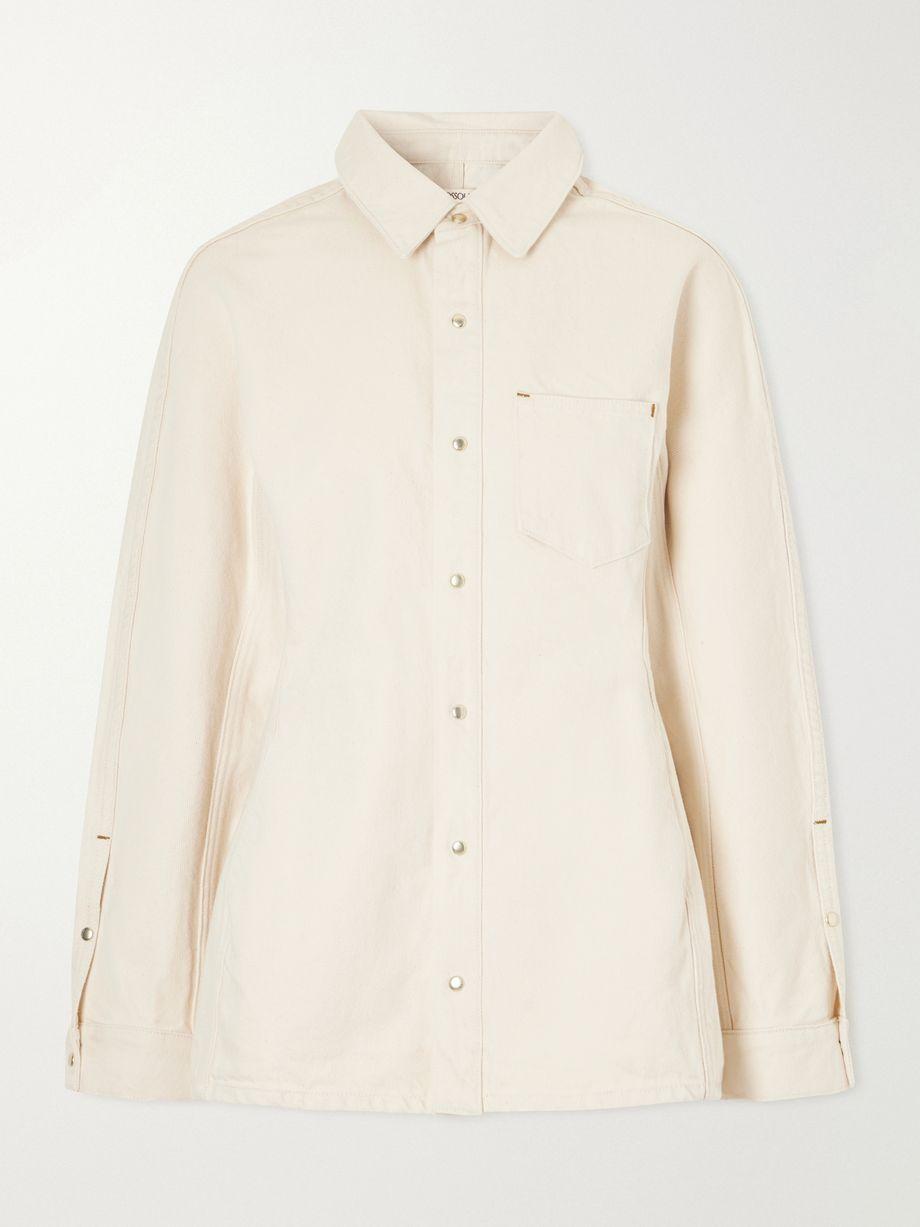 Cinch cotton-drill shirt by OSSOU