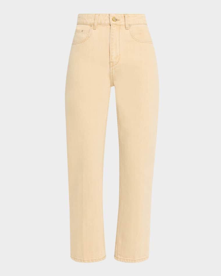 Drift High-Rise Ankle Jeans by OSSOU