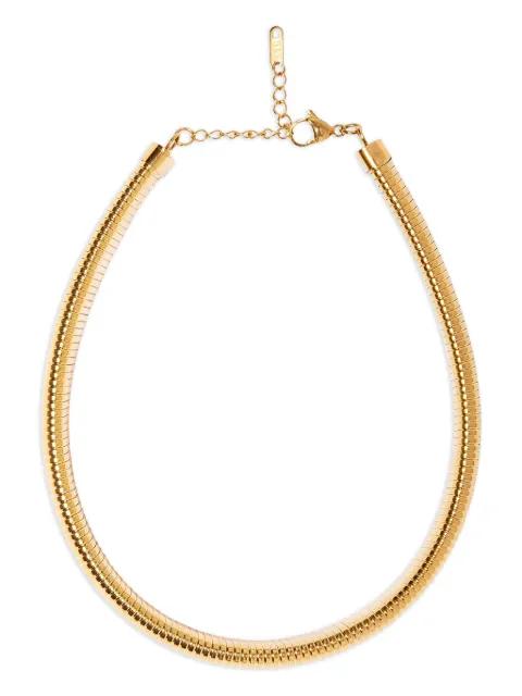 diana plated necklace by OSTRAS COLLECTION