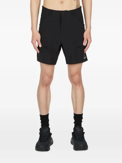 logo-print cargo shorts by OSTRYA