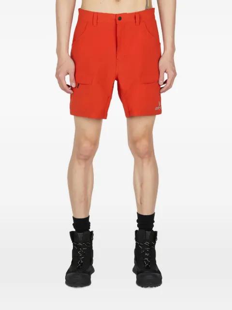 logo-print shorts by OSTRYA